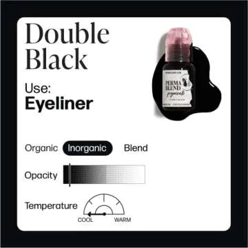 Perma Blend Double Black Microblading Ink - Vegan Makeup