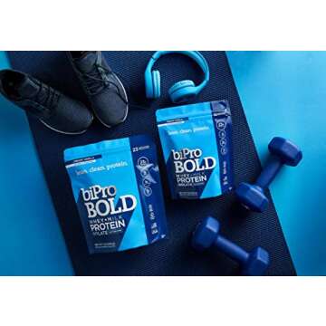 BiPro Bold Milk & Whey Protein Powder Isolate for Every Lifestyle, Creamy Vanilla, 2 Pounds - No Added Sugar, Suitable for Lactose Intolerance, Gluten Free, Contains Prebiotic Fiber