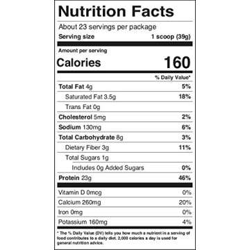 BiPro Bold Milk & Whey Protein Powder Isolate for Every Lifestyle, Creamy Vanilla, 2 Pounds - No Added Sugar, Suitable for Lactose Intolerance, Gluten Free, Contains Prebiotic Fiber