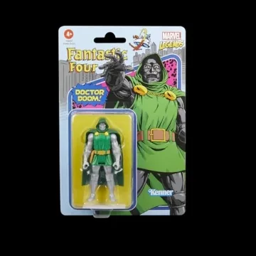 Marvel Legends Retro Doctor Doom 3.75-Inch Collectible Action Figure