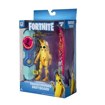 Fortnite Transforming Driftboard - Peely Figure & Sniper Rifle