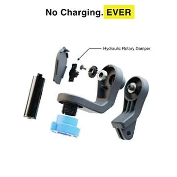 GRAVGRIP V2 Hydraulic Leveling Mount for Action Camera, GoPro, DJI, Insta360 - Pocket-Sized Leveler, Gimbal, JIB - No Batteries, No Charging, Waterproof