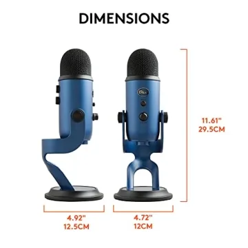 Blue Yeti USB Mic for Gaming, Streaming & Podcasting