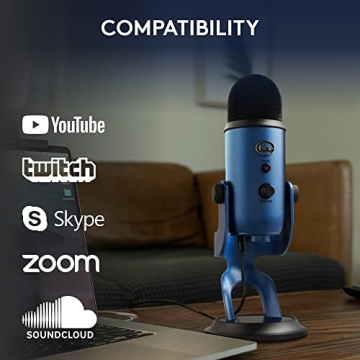 Blue Yeti USB Mic for Gaming, Streaming & Podcasting