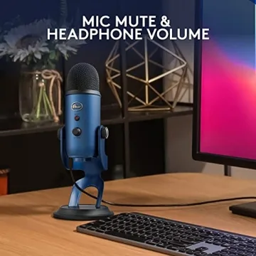 Blue Yeti USB Mic for Gaming, Streaming & Podcasting