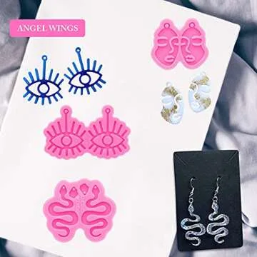DIY Earring Resin Molds Kit - Create Unique Jewelry Designs