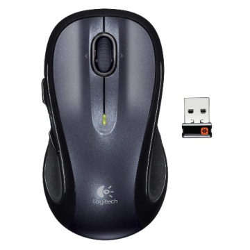 Logitech M510 Wireless Mouse Ergonomic Comfort Long Battery Life