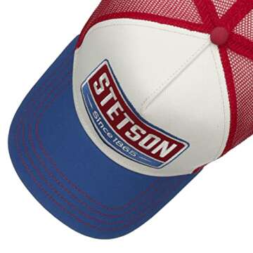 Stetson Highway Trucker Cap - Adjustable Summer Cap