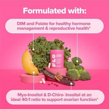 FLO Ovarian Health Support - Hormone Balance for Women