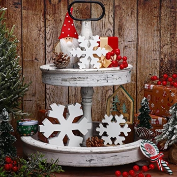 Bucherry Wooden Snowflake Decor for Enchanting Winter Styling