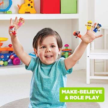 Ginsey Nickelodeon PAW Patrol Bath Finger Puppets, 5 Pc - Party Favors, Educational, Floating Pool Toys, Beach Toys, Story Time, Playtime