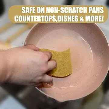 Foamstar Eco Friendly Biodegradable Kitchen Sponges - 10 Pack