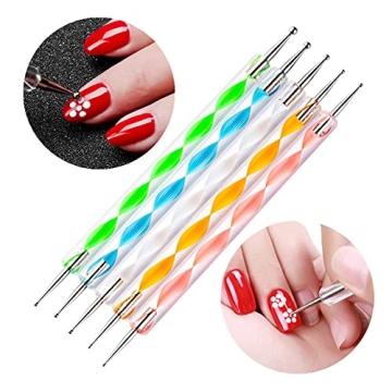 FULINJOY Nail Art Accessories Set - 8PCS for Creative Designs