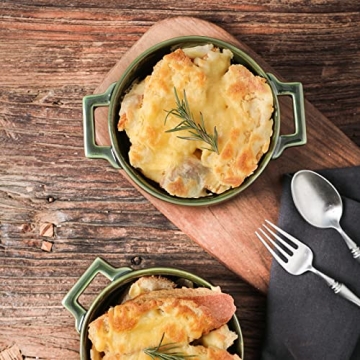 Stylish Vicrays Ceramic Soup Bowls - Oven Safe & Elegant