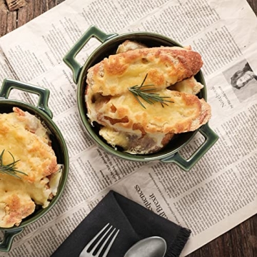 Stylish Vicrays Ceramic Soup Bowls - Oven Safe & Elegant