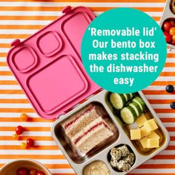 Elk & Friends Kids Bento Box | Non-Toxic and Dishwasher Safe