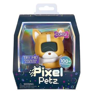 MGA Pixel Petz Corgi Interactive Digital Pet for Kids