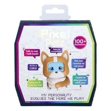 MGA Pixel Petz Corgi Interactive Digital Pet for Kids