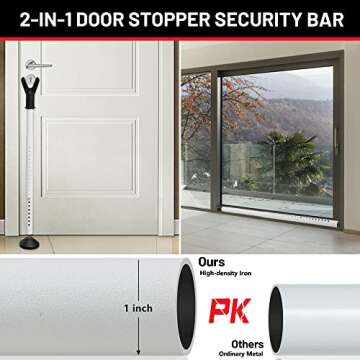 Secure Your Home with the Adjustable Door Security Bar