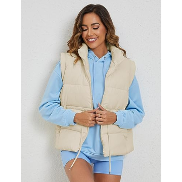 Ameliever Women's Stylish Puffer Vest for All Seasons