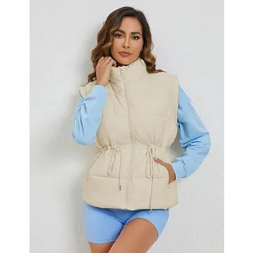 Ameliever Women's Stylish Puffer Vest for All Seasons