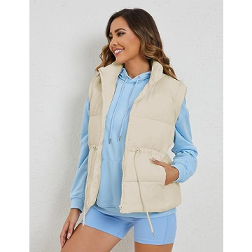 Ameliever Women's Stylish Puffer Vest for All Seasons