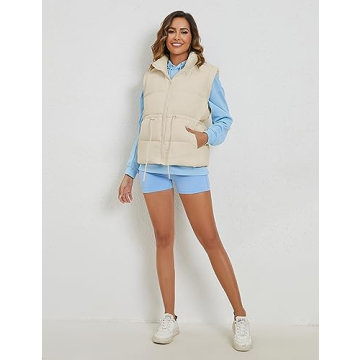 Ameliever Women's Stylish Puffer Vest for All Seasons