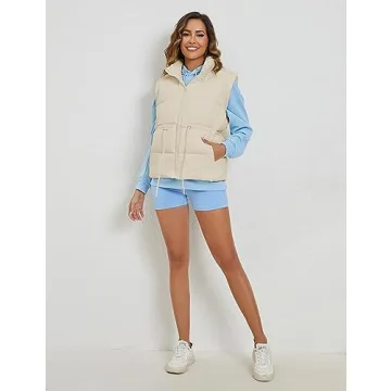 Ameliever Women's Stylish Puffer Vest for All Seasons