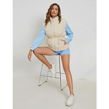 Ameliever Women's Stylish Puffer Vest for All Seasons