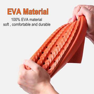 Fuupnn Cloud Cushion Slides Slippers Women Men, Non-Slip Quick Drying Outdoor Indoor Sandals Slides for Women Men,4cm Thick Sole Super Soft Massage Shower Bathroom House Beach Pool Womens Mens Platform Shoes