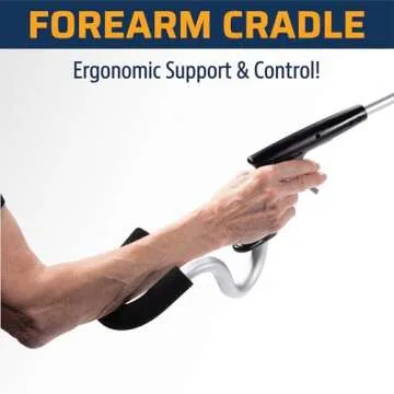 StrongArm Reaching Aid for Seniors: Ergonomic Integrated Forearm Cradle Provides Added Leverage and Supports Wrist During use, Daily Living Reaching Aids