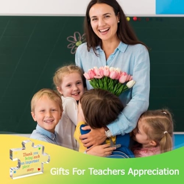 Elegant Acrylic Board Puzzle Gift for Teachers - Thank You