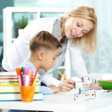 Elegant Acrylic Board Puzzle Gift for Teachers - Thank You