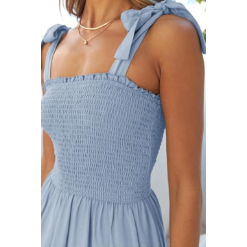 ZESICA Summer Boho Maxi Dress for Effortless Style