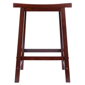 Winsome Satori Counter Stool - Stylish Walnut Finish for Any Room