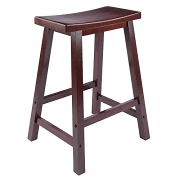 Winsome Satori Counter Stool - Stylish Walnut Finish for Any Room