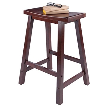 Winsome Satori Counter Stool - Stylish Walnut Finish for Any Room
