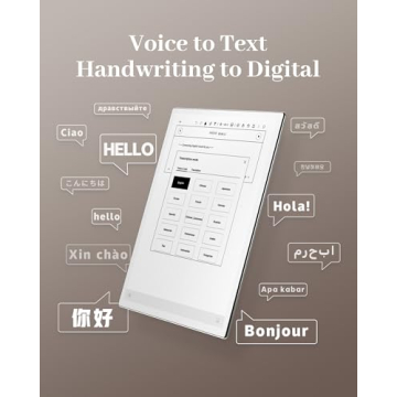 iFLYTEK AINOTE 2 Paper Tablet with AI Support & Transcription