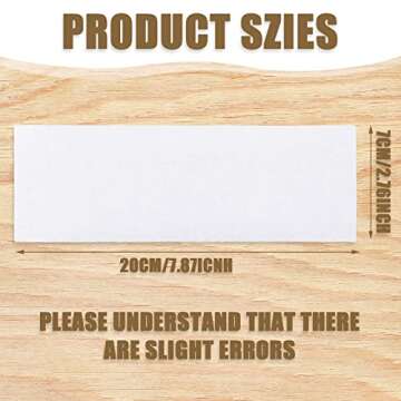 1000 Pcs Wax Strips Non Woven Waxing Strips Hair Removal Wax Strips Skin Body Facial Hair Removal Bi...