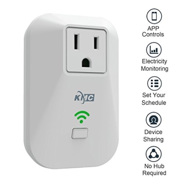 KMC Smart Plug with Energy Monitoring for Home Automation