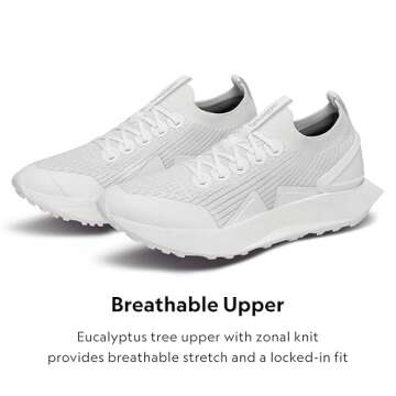 Allbirds Tree Flyer 2 Women’s Running Shoe - Blizzard