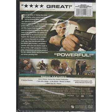 End of Watch [DVD] - Intense Cop Drama with Unforgettable Storytelling