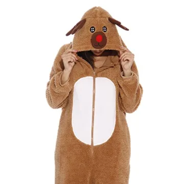 Festive FollowMe Adult Onesie Pajamas for Women