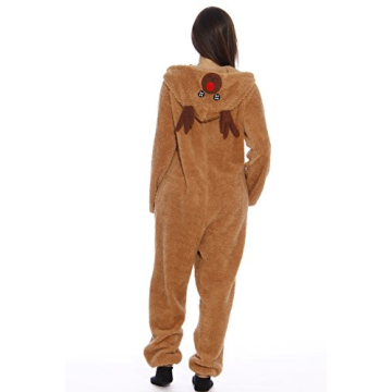 Festive FollowMe Adult Onesie Pajamas for Women
