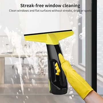 Rechargeable Window Vac for Streak-Free Cleaning