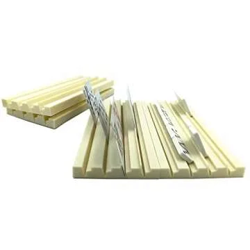 Yuanhe 4-Pack Plastic Domino Holders for Family Game Nights
