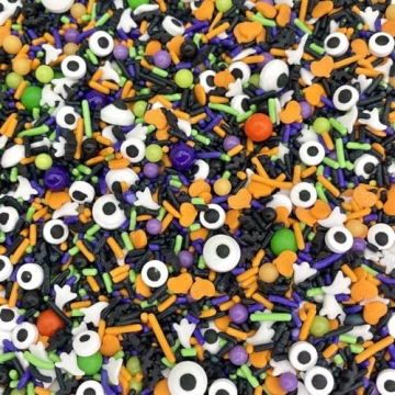 Halloween Sprinkles by Manvscakes | 8oz Fun