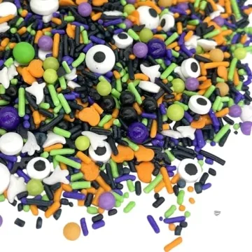 Halloween Sprinkles by Manvscakes | 8oz Fun