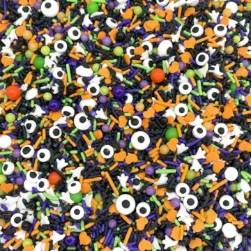 Halloween Sprinkles by Manvscakes | 8oz Fun