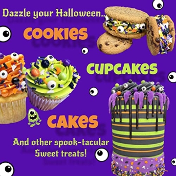 Halloween Sprinkles by Manvscakes | 8oz Fun